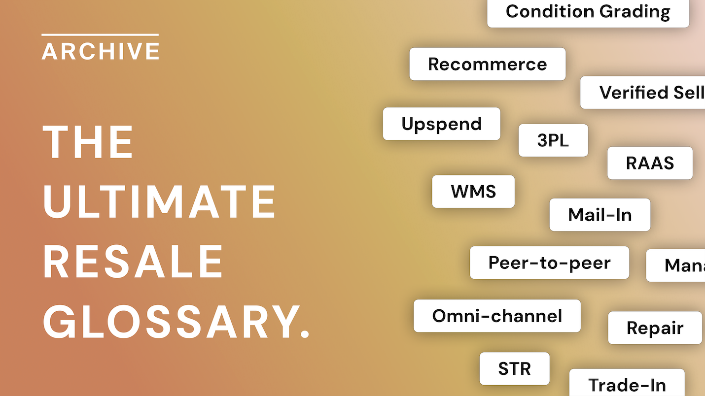 What is Recommerce? The Ultimate Glossary for Getting to Grips with Resale