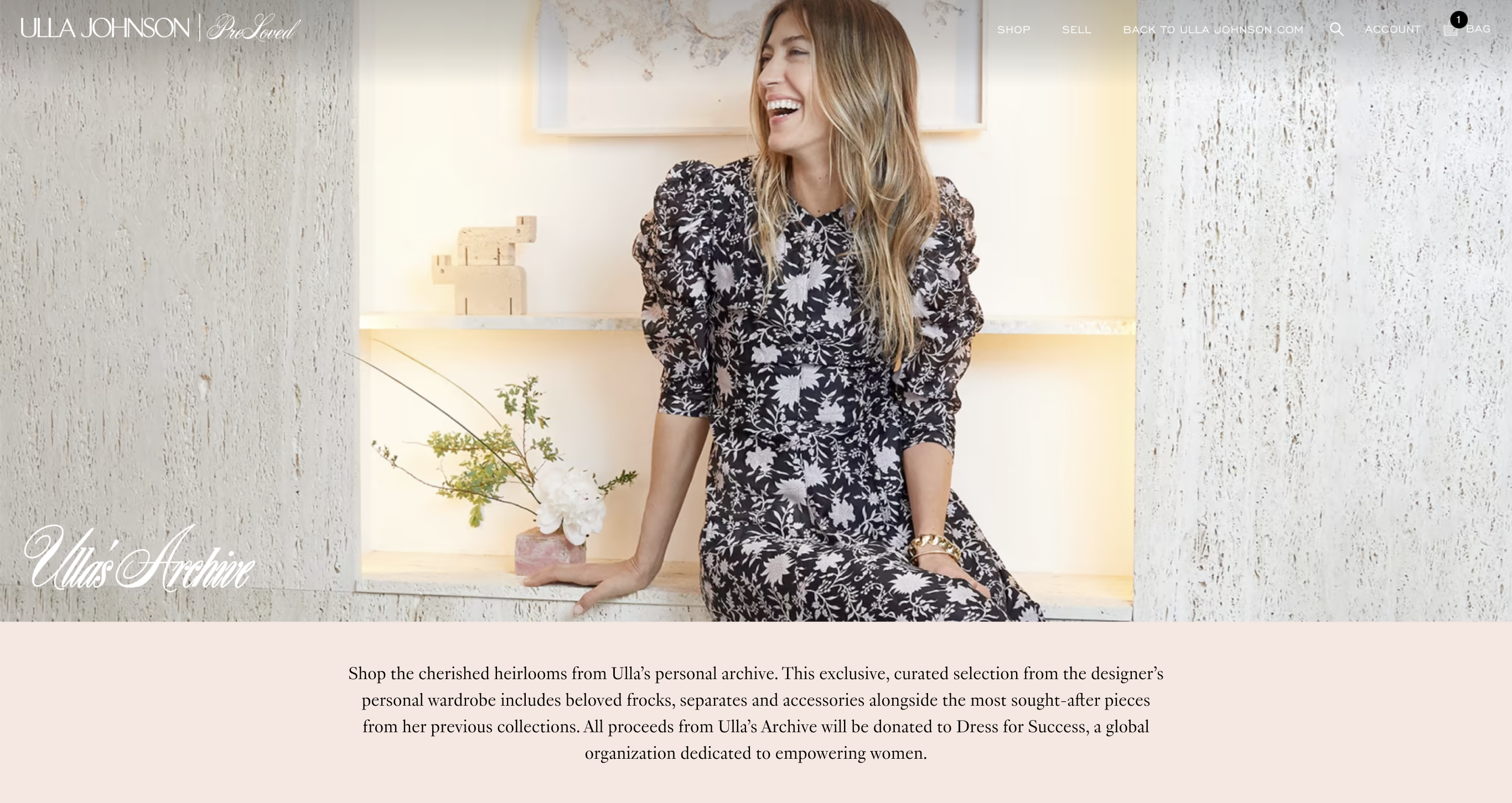Ulla Johnson Launches 'Preloved'